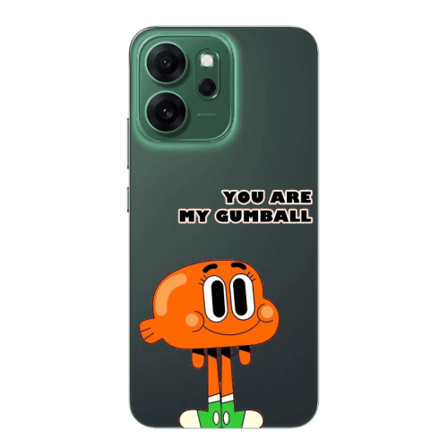 Oppo 14 F You are my gumball Transparent Silicone TPU Θήκη